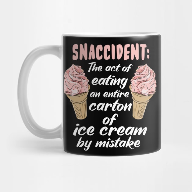 Snaccident: The Act Of Eating An Entire Carton Of Ice Cream By Mistake by maxdax